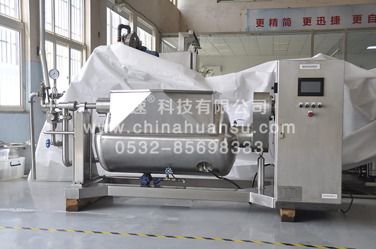 環(huán)速智能攪拌鍋WZJ-500食品加熱攪拌鍋，智能化不糊鍋        環(huán)速科技